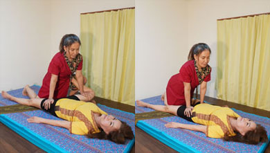 �^�C�Î��}�b�T�[�W�����`���[���^�C